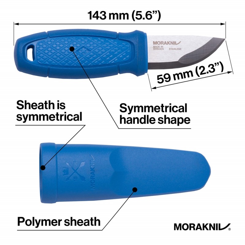 Morakniv Eldris Knife with Firestarter Kit (Blue)